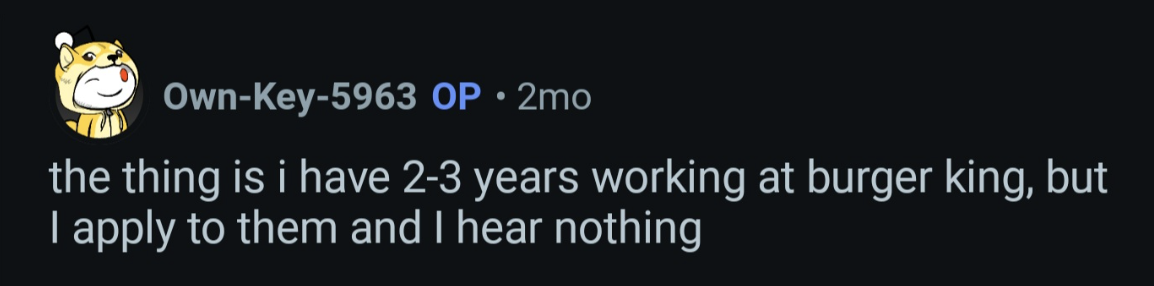 Illustration showing job seeker burnout and frustration