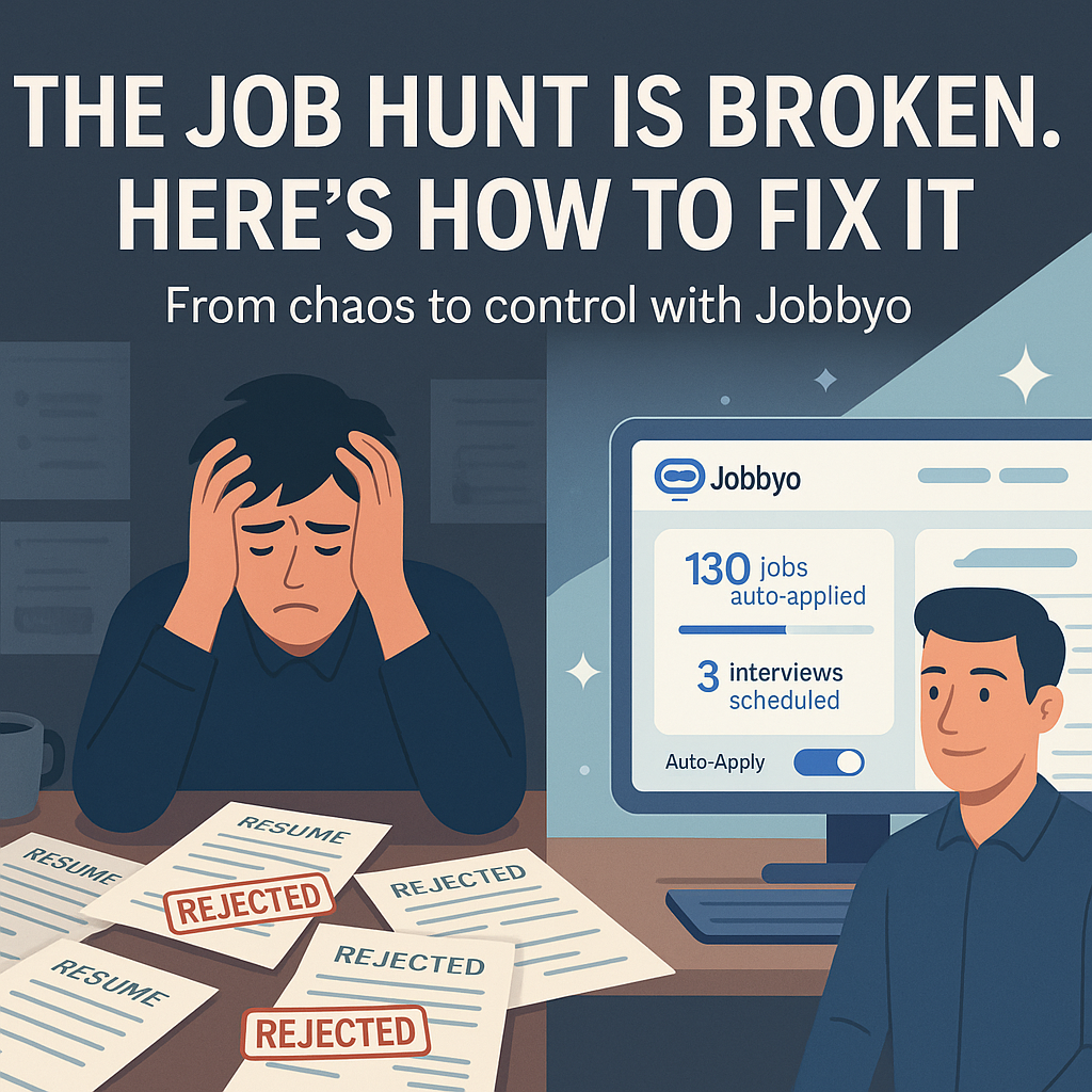 We built a tool for people who are tired of hearing 'just keep applying'