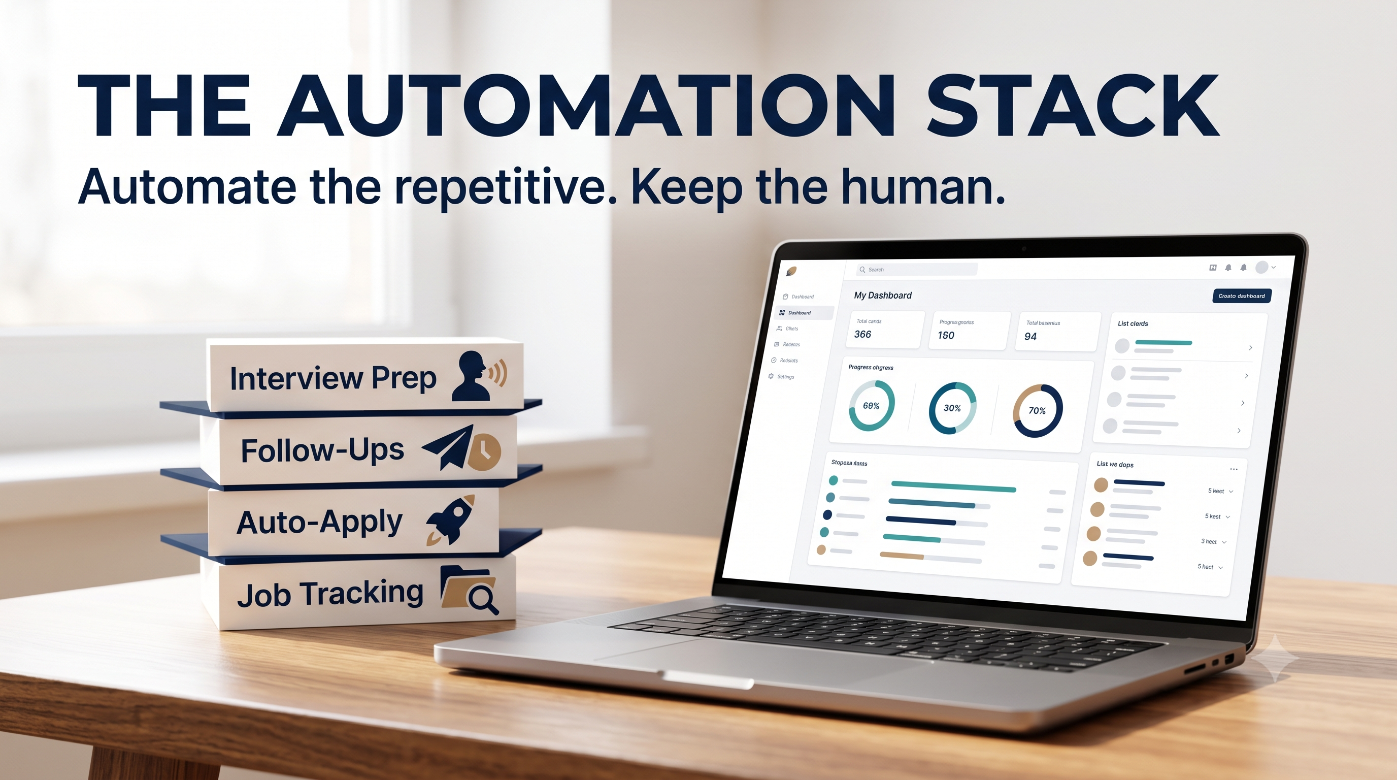 The Job Seeker's Automation Stack: What to Automate, What to Keep Human, and Why It Matters
